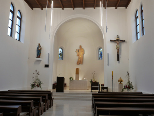 Interiér kostel Sv. Jiljí / Autor fotografie: Ludmila Varmužová