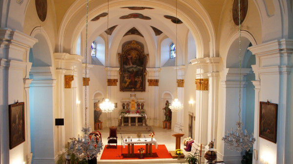 Interiér kostela / Autor fotografie: Vladimír Schindler