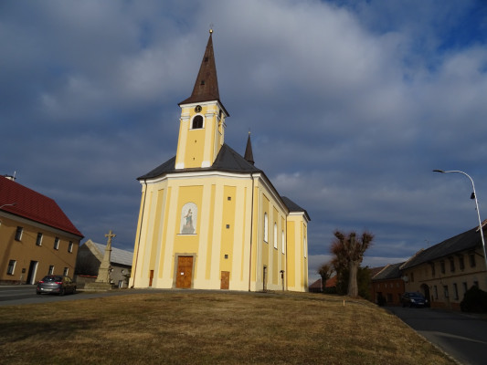 kostel Nejsvětější Trojice ve Všechovicích / Autor fotografie: Anna Zdráhalová