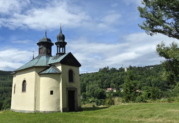 Jáchymov, kaple sv. Jana Nepomuckého 