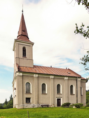 Ostravice-Hamrovice, evangelický kostel