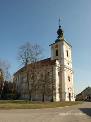 Vyškov-Dědice, kostel Nejsvětější Trojice / Vyškov-Dědice, kostel Nejsvětější Trojice