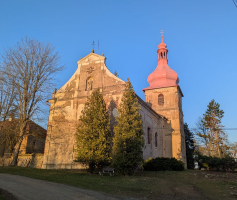 Kostel sv. Jakuba Většího v Domaslavi / Autor fotografie: Josef Vajskebr