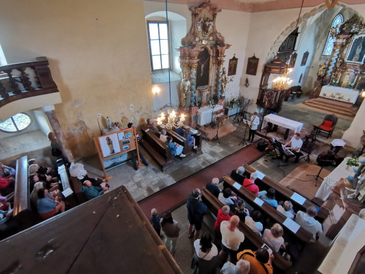 Týnec, kostel Nanebevzetí Panny Marie