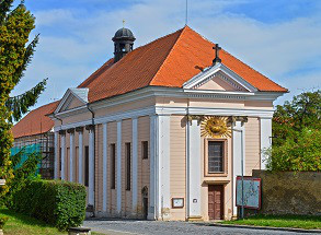 Buštěhrad, kostel Povýšení sv. Kříže