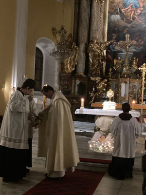 Závěrečné požehnání / Autor fotografie: MH