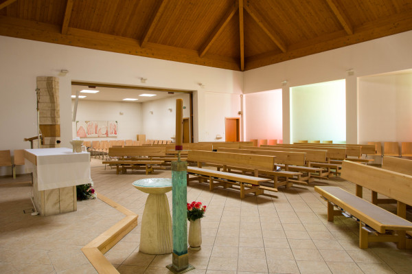 Interiér kaple Vzkříšení II. / Autor fotografie: Jan Horáček