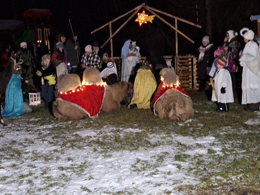 Velkoúpský živý Betlém  / Autor fotografie: Lenka Theodora Karlík Ficová 