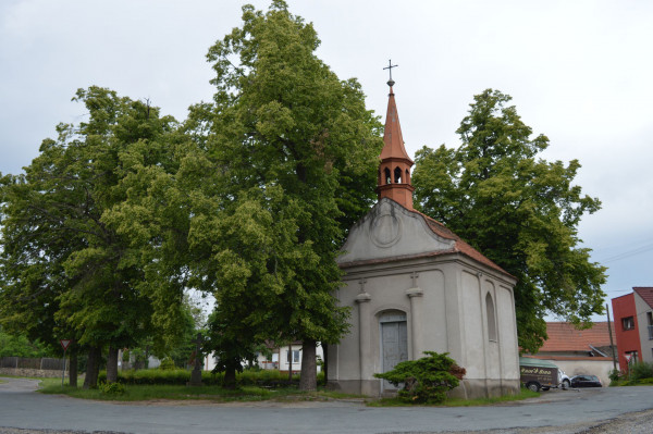 kaple Povýšení sv. Kříže / kaplička Třebíč-Týn