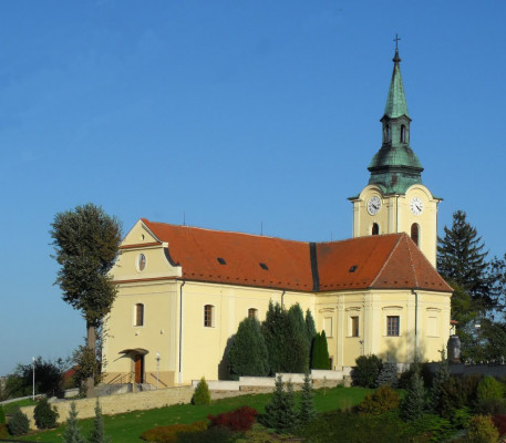 Bílovice, kostel Narození sv. Jana Křtitele