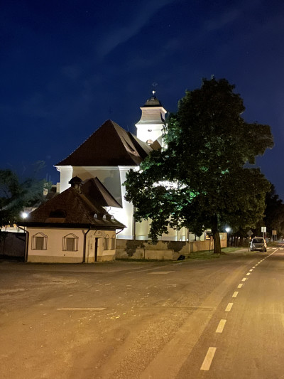 Kostelní Lhota, kostel Nanebevzetí Panny Marie