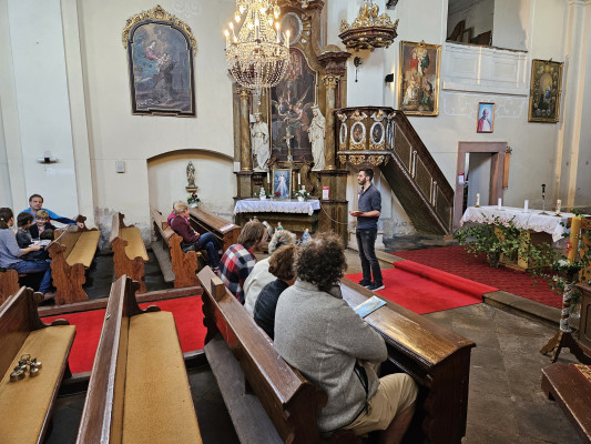 Dolní Kalná, kostel Navštívení Panny Marie a sv. Václava