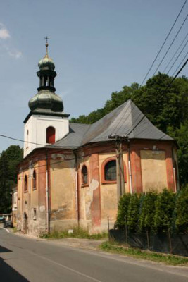 Kostel sv. Anny v Horním Slavkově / Foto kostela