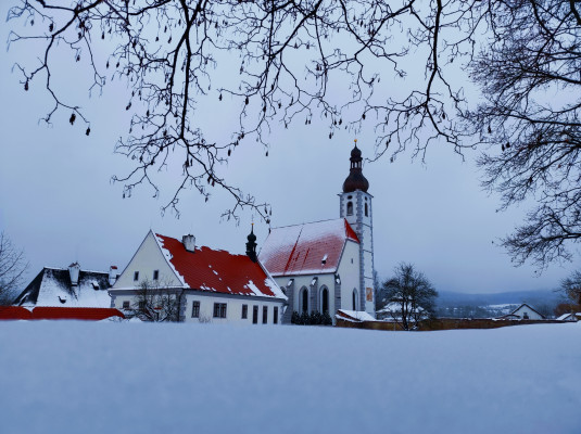 Kájov, kostel Nanebevzetí Panny Marie