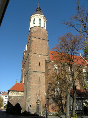 Opava, konkatedrála Nanebevzetí Panny Marie