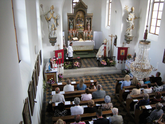 Svěcení kostela 2017