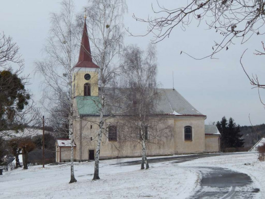 kostel Podol