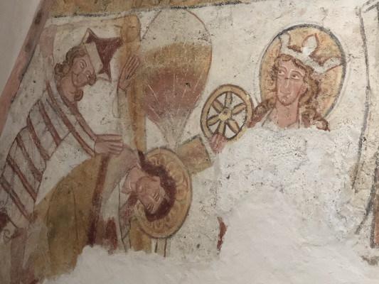 Strýčice, kostel sv. Petra a Pavla