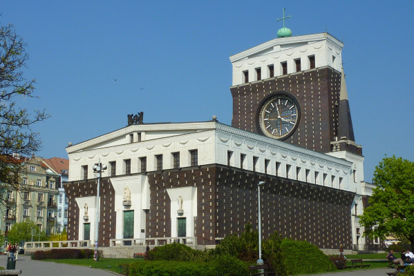 Praha 3 Vinohrady, kostel Nejsvětějšího srdce Páně