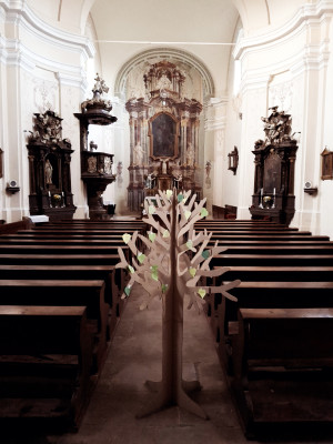 Velemín, kostel sv. Martina