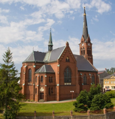 Kobeřice, kostel Nanebevzetí Panny Marie