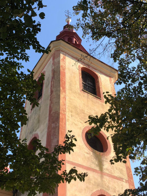 Mořina, kostel sv. Stanislava
