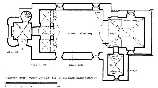 Kadaň-Mikulovice, kostel sv. Mikuláše