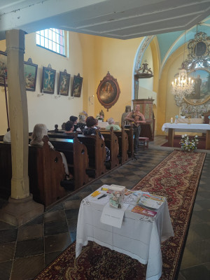 Uhlířská Lhota - Rasochy, kostel sv. Havla, hřbitov