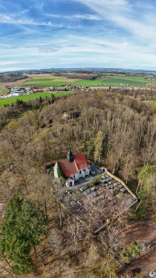 kostel sv. Klimenta z dronu / Autor fotografie: Daniel Luhan
