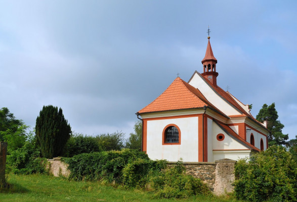 kostel s.Havla / původně gotický kostel doložený v r.1354