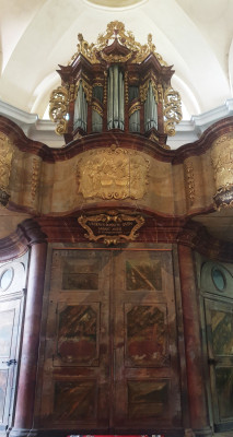 Varhany z roku 1726 / Varhanář Ondřej Tadeáš Kokštein