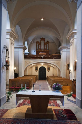 Černá Hora, kostel sv. Vavřince