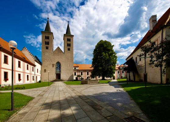 Klášter Milevsko, bazilika Navštívení Panny Marie / Klášterní bazilika v Milevsku