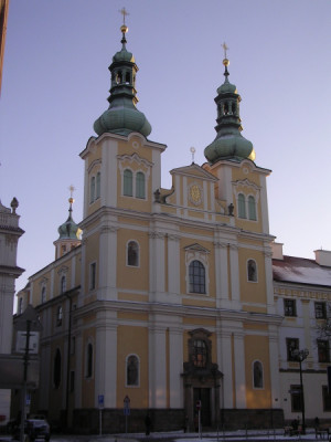 Hradec Králové, kostel Nanebevzetí Panny Marie