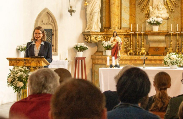 Olbramkostel, kostel Nanebevzetí Panny Marie