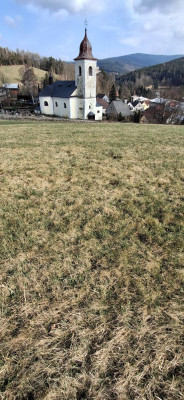 kostel v Olešnici v Orlických horách / Autor fotografie: Kateřina Burdová