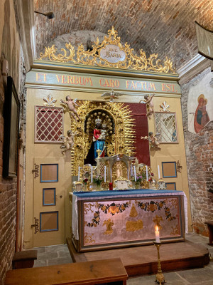 Římov, kostel Lorety