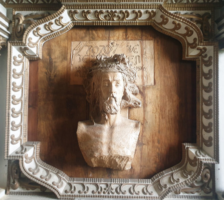 Kristus Trpitel z roku 1899 / Sochař František Bílek