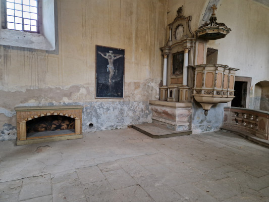 interiér kostela / Autor fotografie: Dana Hrachová