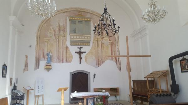 Kostel P. Marie dobré rady - vnitřek