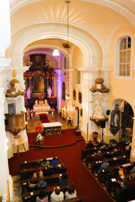 Podivín, kostel sv. Petra a sv. Pavla