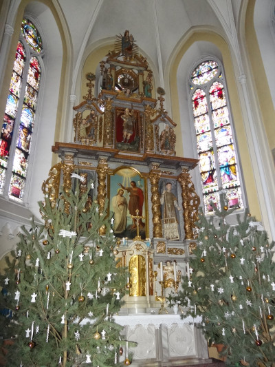 Kostel sv. Jana Křtitele v Hlučíně / Autor fotografie: Marie Drobíková