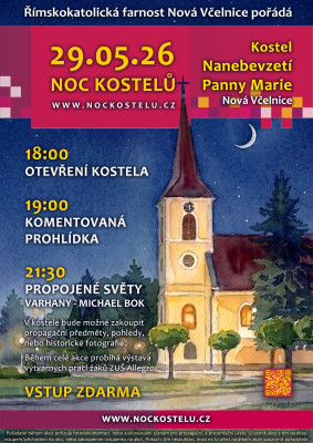 NOC KOSTELŮ 2026 / Autor fotografie: Michael Bok 