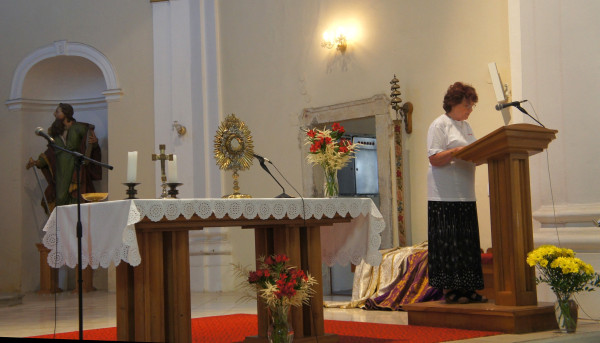 Čtení z Písma / Autor fotografie: Vladimír Schindler