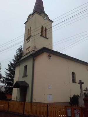 Mokré Lazce, kostel sv. Jana Křtitele