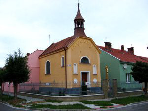Prostějov, kaple sv. Andělů Strážných