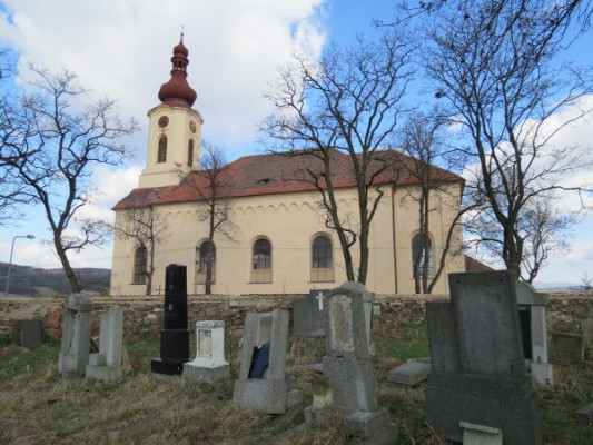Obrnice-České Zlatníky, kostel sv. Jiří