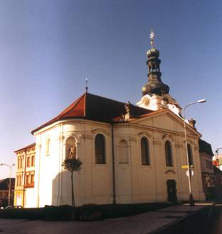 Mladá Boleslav, kostel sv. Jana Nepomuckého