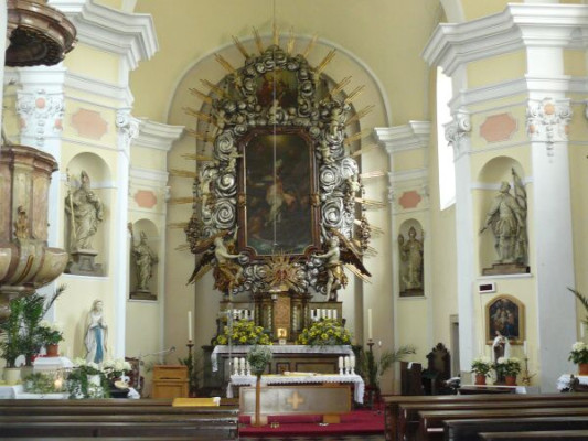 Bohušovice nad Ohří, kostel sv. Prokopa a sv. Mikuláše