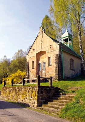 Děčín-Prostřední Žleb, kaple sv. Andělů Strážných